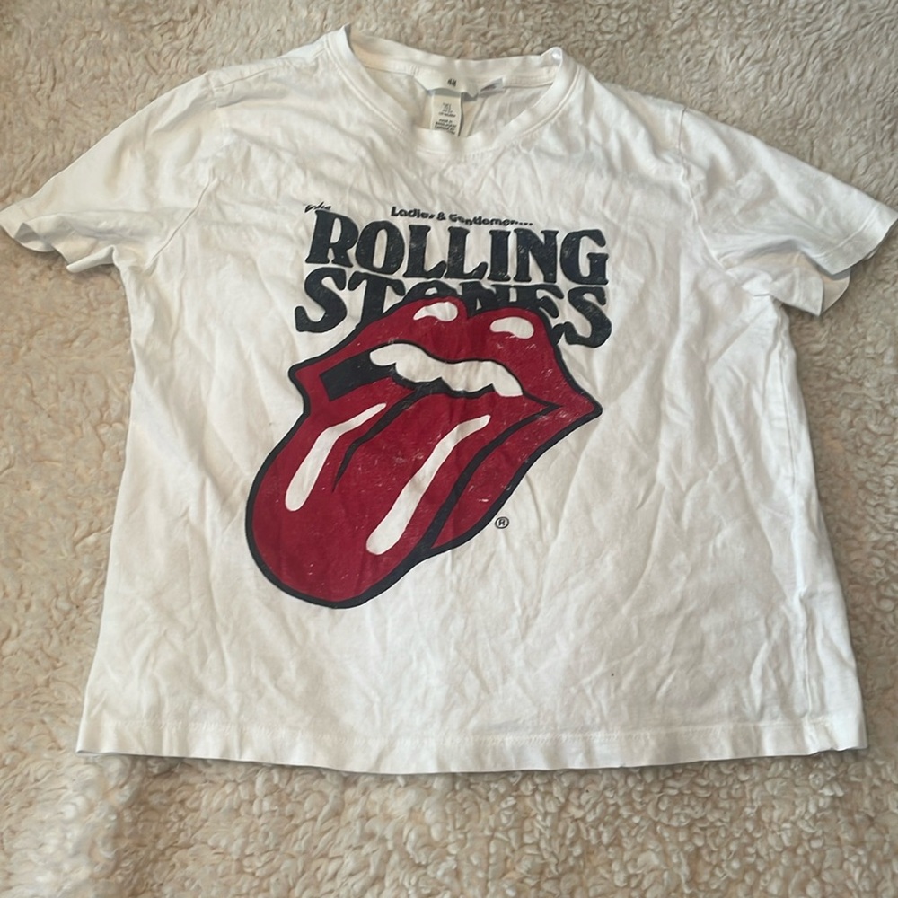 h&m “rolling stones” t-shirt ❤️